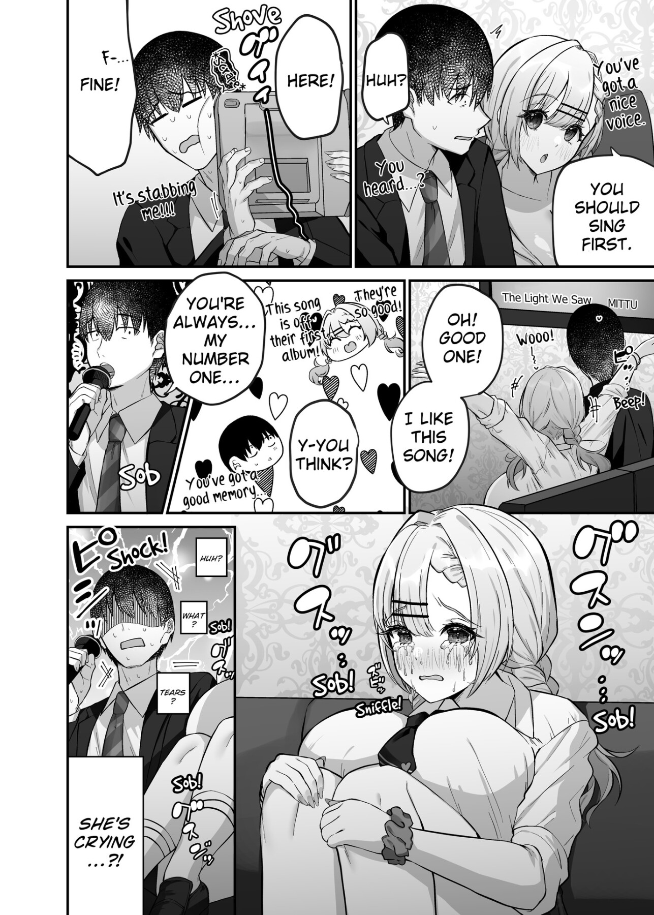 Hentai Manga Comic-I Went to a Karaoke and Ended up Having Sex With the Gal in the Room Next to Mine.-Read-7